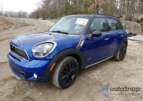 2015 Mini Countryman Cooper S z USA, uszkodzony, nr VIN WMWZC5C54FWP42956